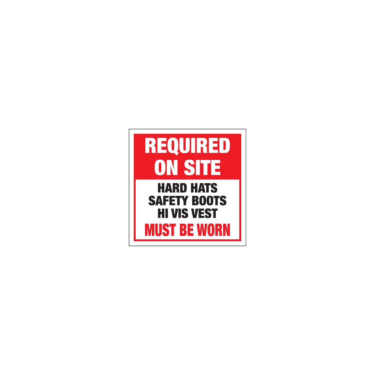 Required on Site